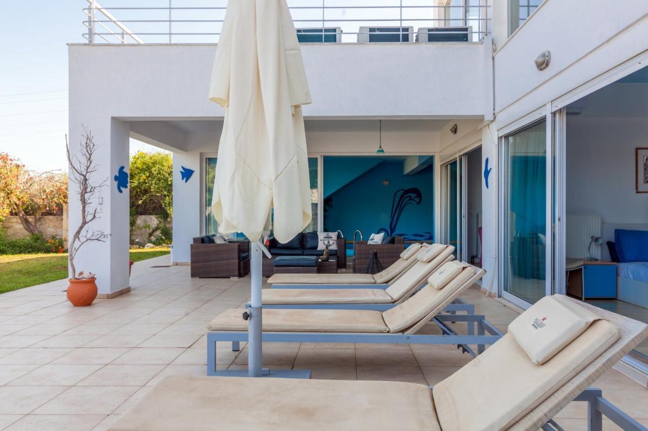 Whiteblue Spa Villa, By Idealstay Experience Heraklion Exteriör bild