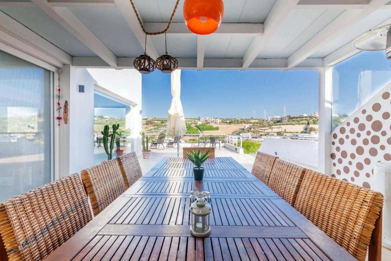 Whiteblue Spa Villa, By Idealstay Experience Heraklion Exteriör bild