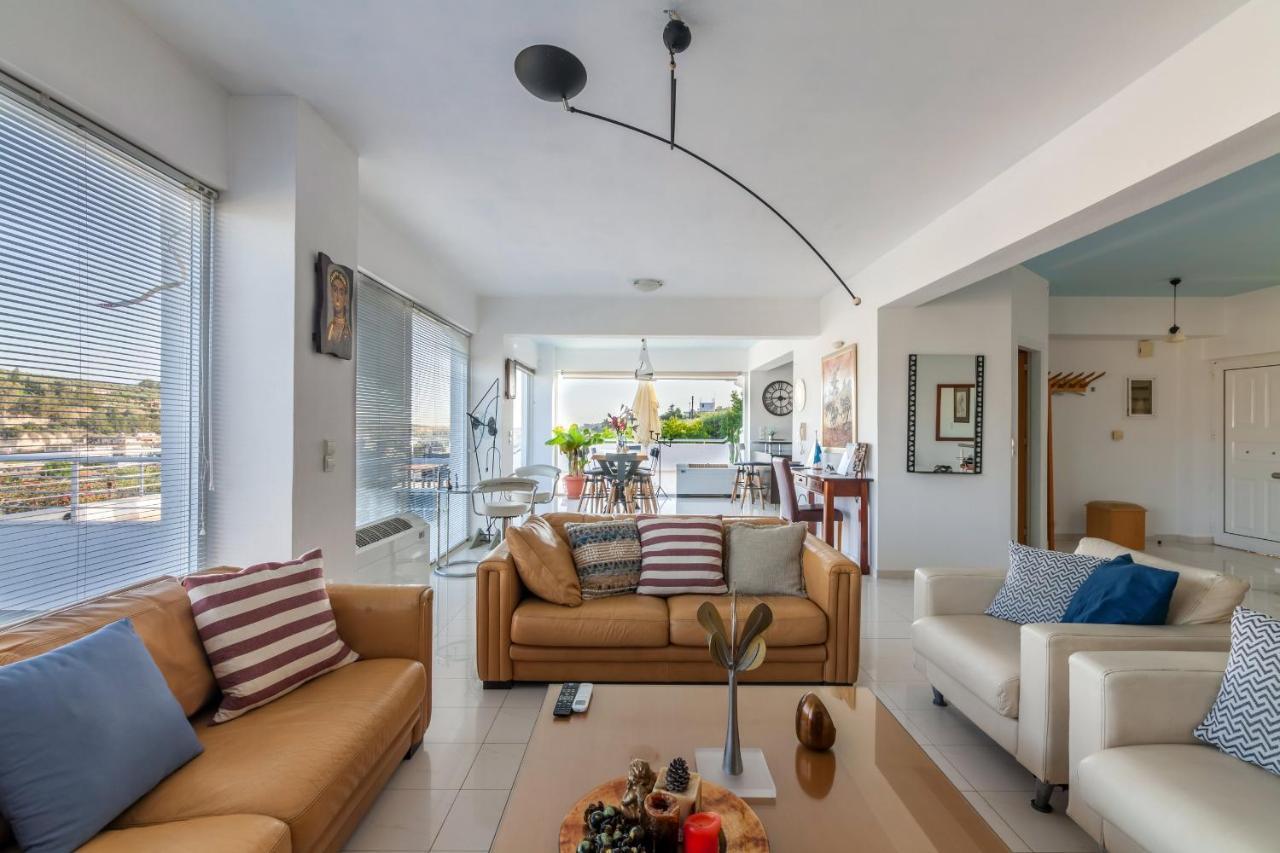 Whiteblue Spa Villa, By Idealstay Experience Heraklion Exteriör bild