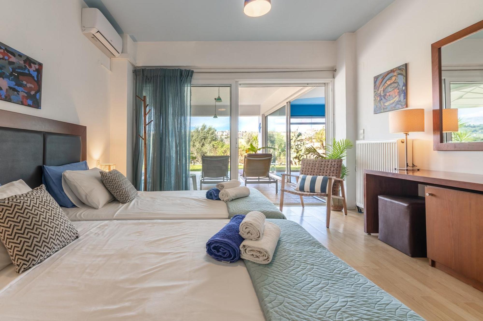 Whiteblue Spa Villa, By Idealstay Experience Heraklion Exteriör bild